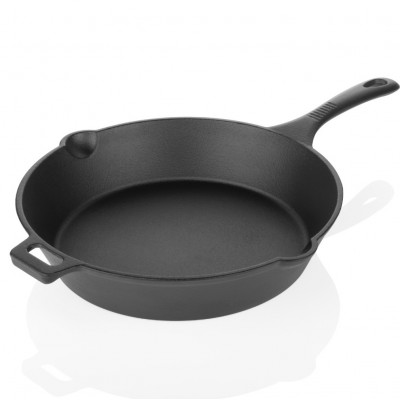 Victoria 6.5 Inch Mini Cast Iron Skillet. Small Frying Pan,Seasoned with  100%